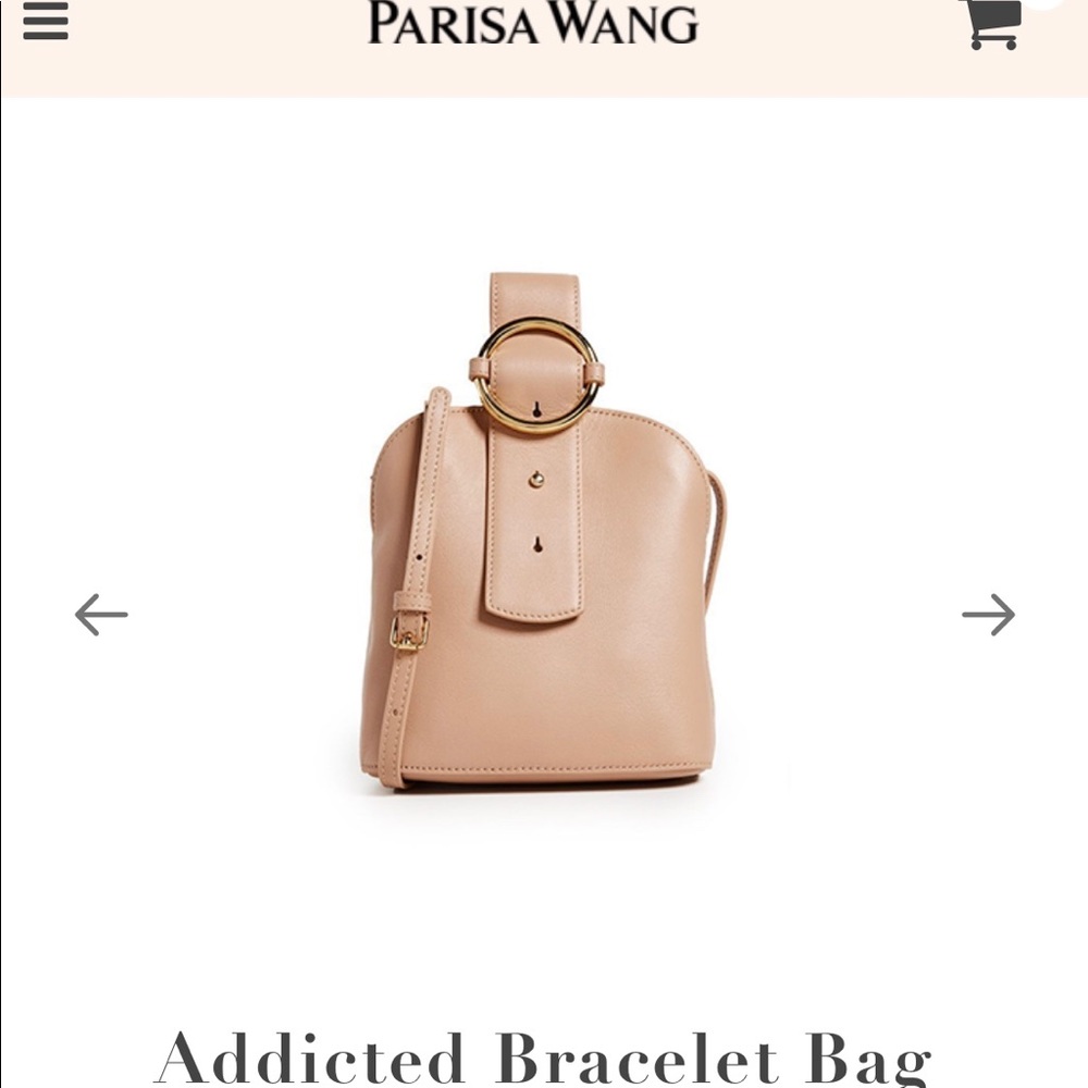 Sold Parisa Wang Bracelet bag beige